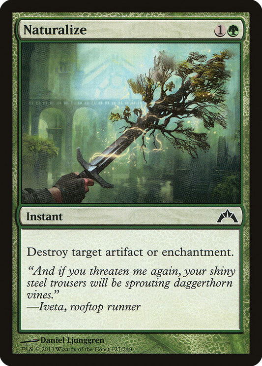 Naturalize - (Foil): Gatecrash