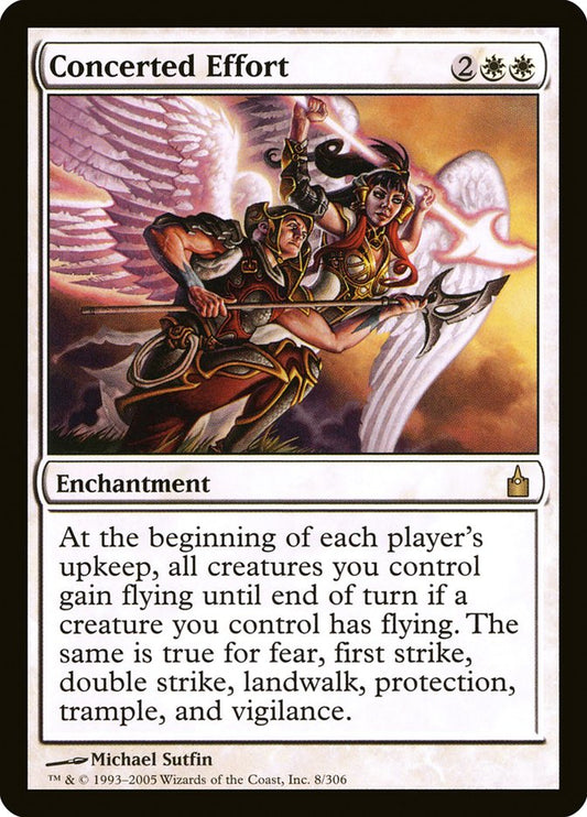 Concerted Effort - (Foil): Ravnica: City of Guilds