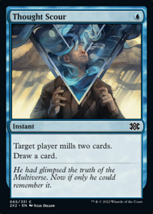 Thought Scour - (Foil): Double Masters 2022