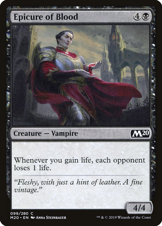 Epicure of Blood - (Foil): Core Set 2020