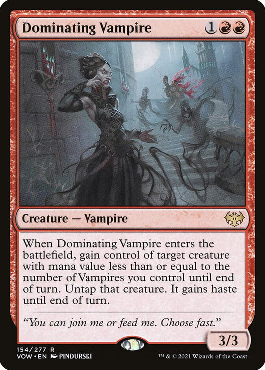 Dominating Vampire: Innistrad: Crimson Vow