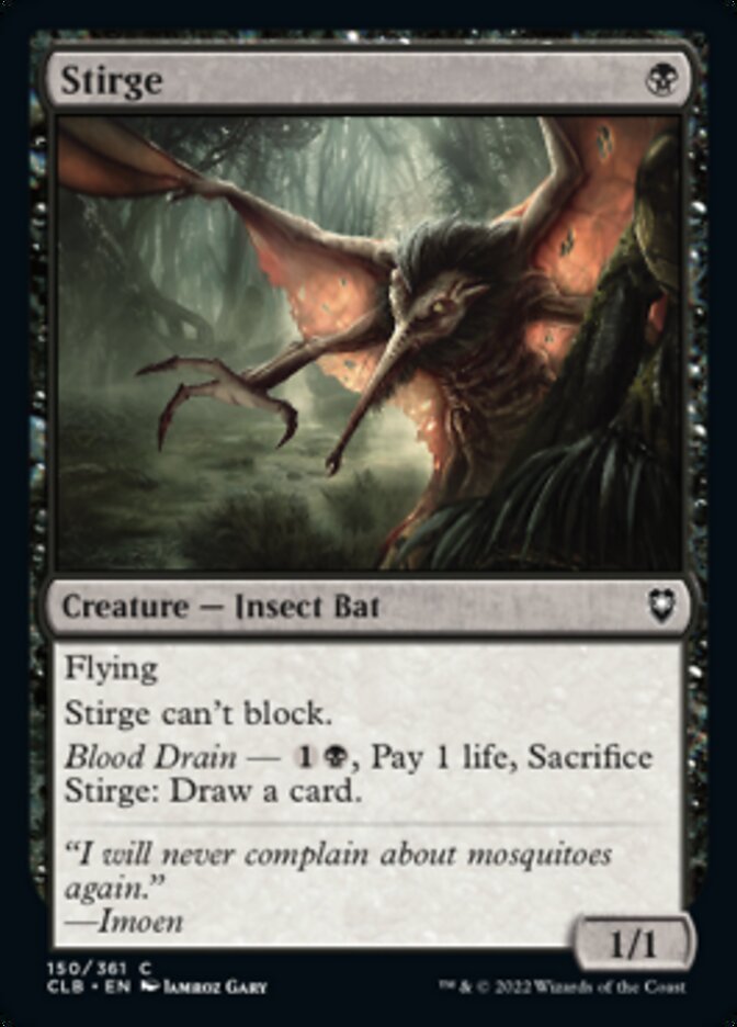 Stirge: Commander Legends: Battle for Baldur's Gate