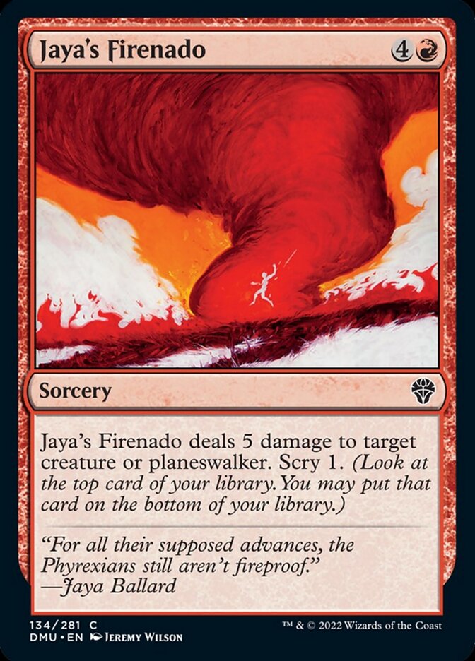 Jaya's Firenado - (Foil): Dominaria United