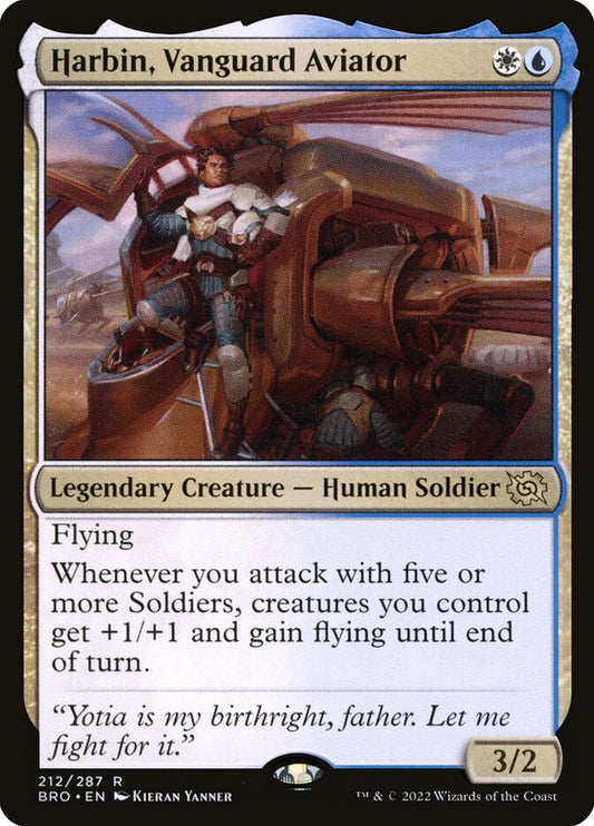 Harbin, Vanguard Aviator - (Foil): The Brothers' War