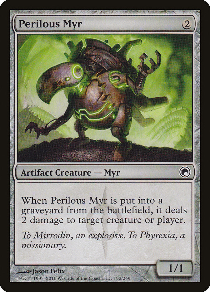 Perilous Myr: Scars of Mirrodin