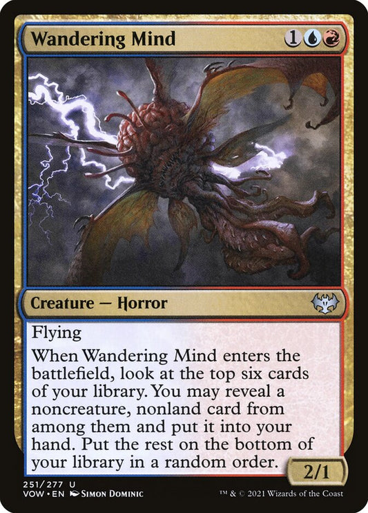 Wandering Mind - (Foil): Innistrad: Crimson Vow