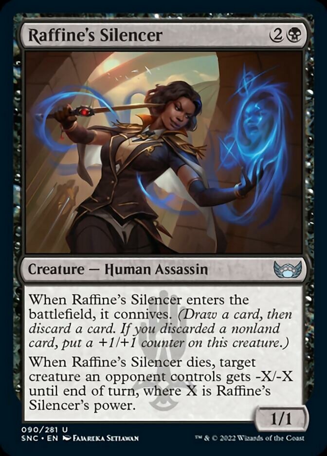 Raffine's Silencer - (Foil): Streets of New Capenna