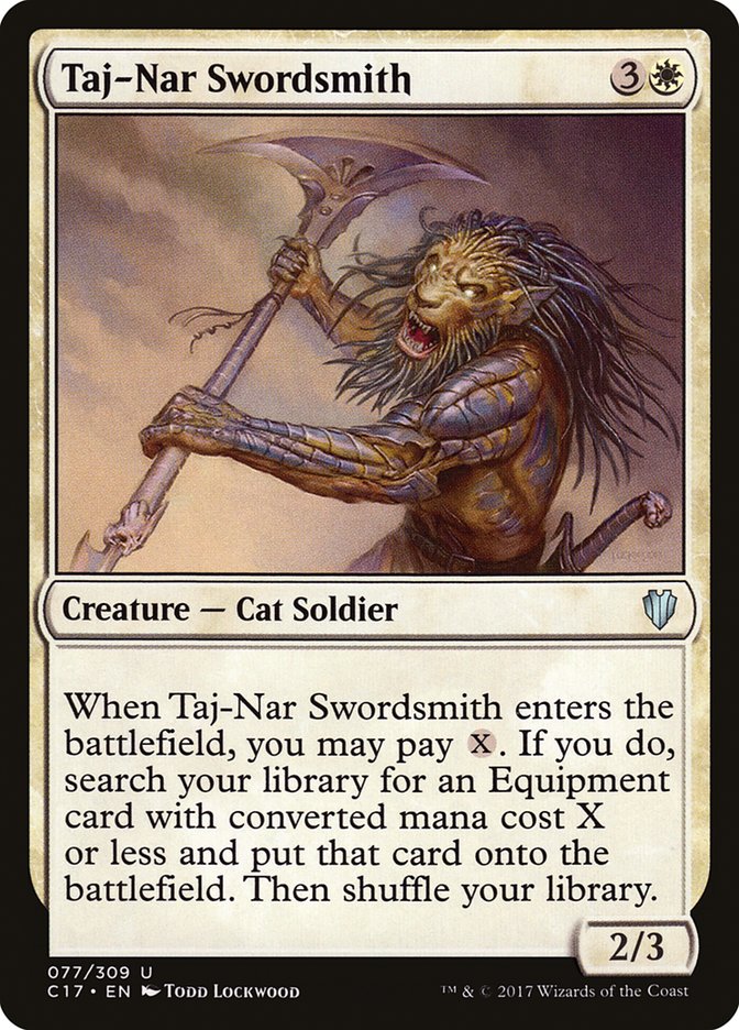 Taj-Nar Swordsmith: Commander 2017