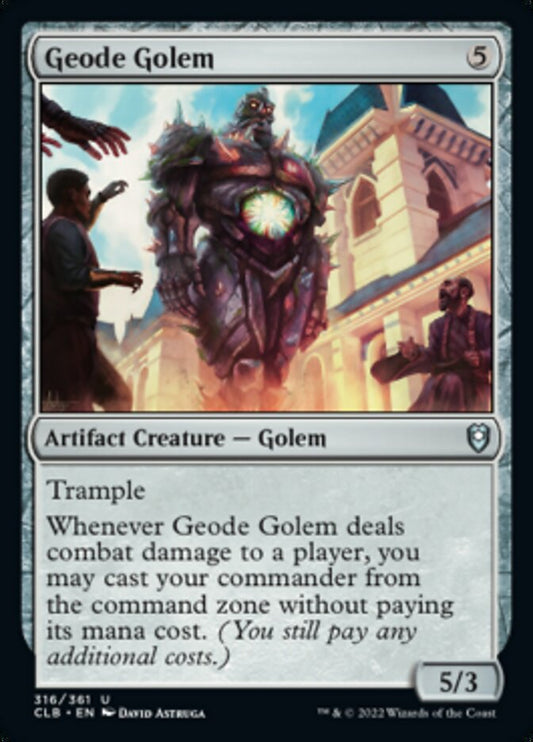 Geode Golem: Commander Legends: Battle for Baldur's Gate
