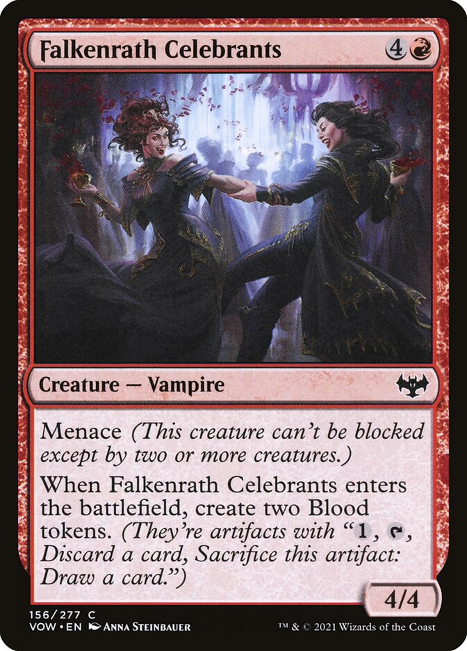 Falkenrath Celebrants: Innistrad: Crimson Vow