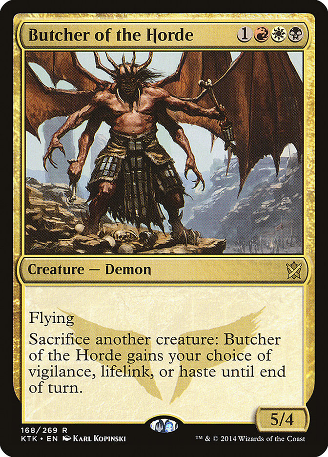 Butcher of the Horde - (Foil): Khans of Tarkir