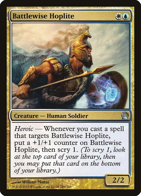 Battlewise Hoplite: Theros