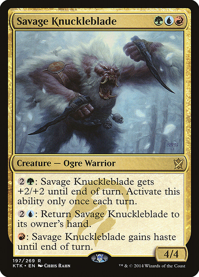 Savage Knuckleblade: Khans of Tarkir