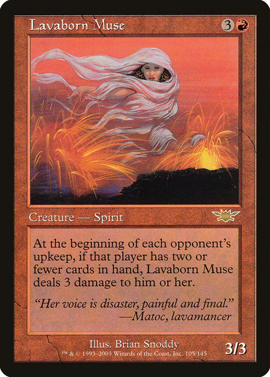 Lavaborn Muse - (Foil): Legions