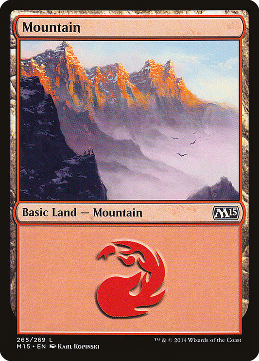 Mountain (#265) - (Foil): Magic 2015
