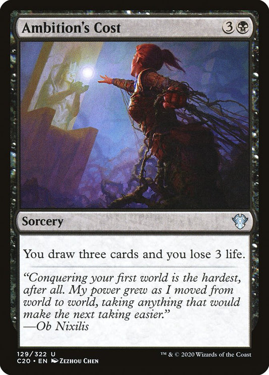 Ambition's Cost: Commander 2020
