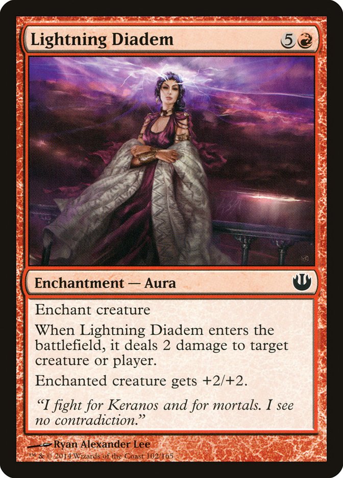Lightning Diadem - (Foil): Journey into Nyx