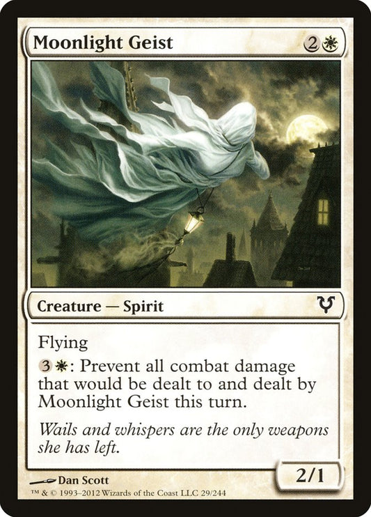 Moonlight Geist - (Foil): Avacyn Restored