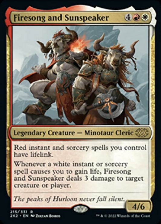 Firesong and Sunspeaker - (Foil): Double Masters 2022