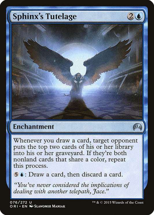 Sphinx's Tutelage - (Foil): Magic Origins