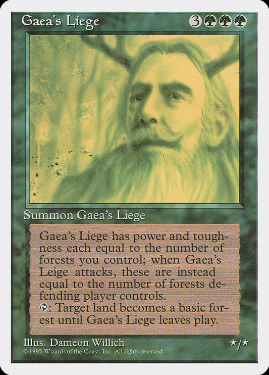 Gaea's Liege: Fourth Edition