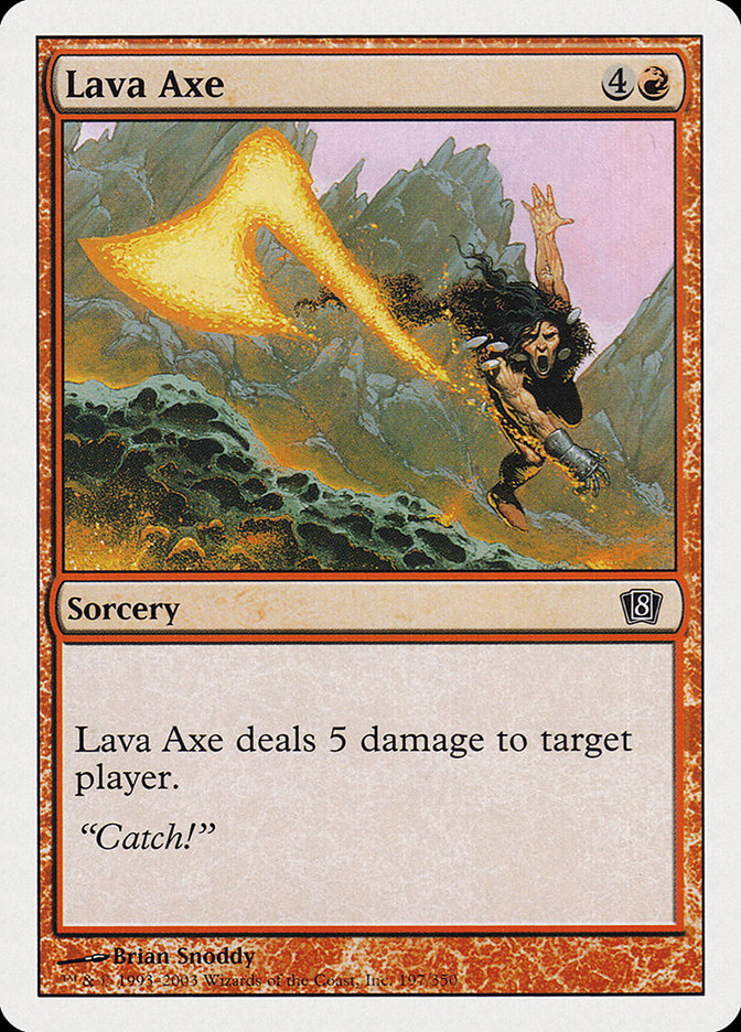 Lava Axe: Eighth Edition