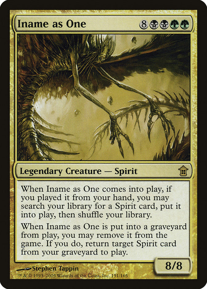 Iname as One - (Foil): Saviors of Kamigawa