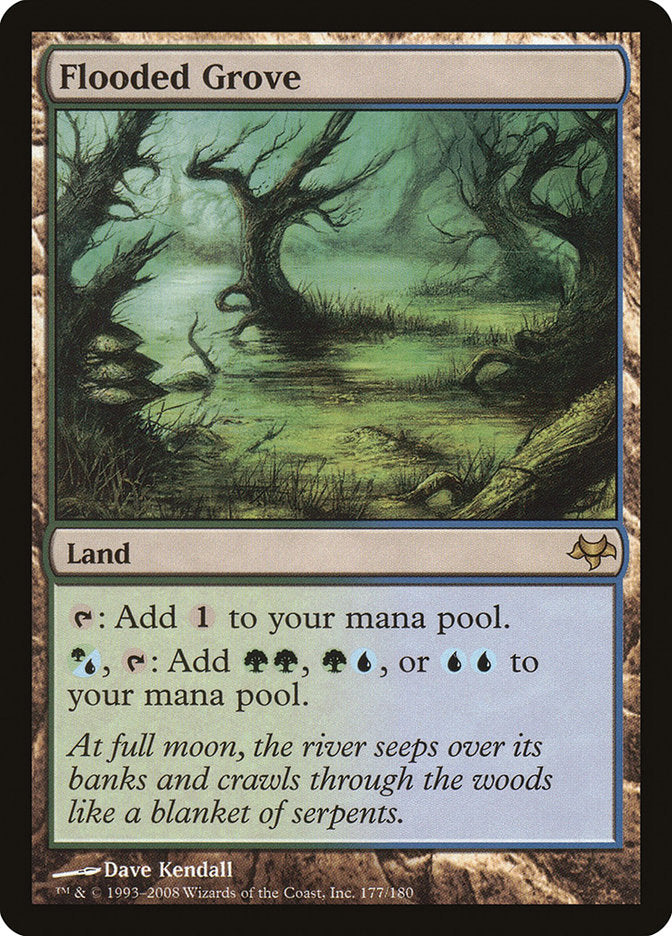 Flooded Grove - (Foil): Eventide