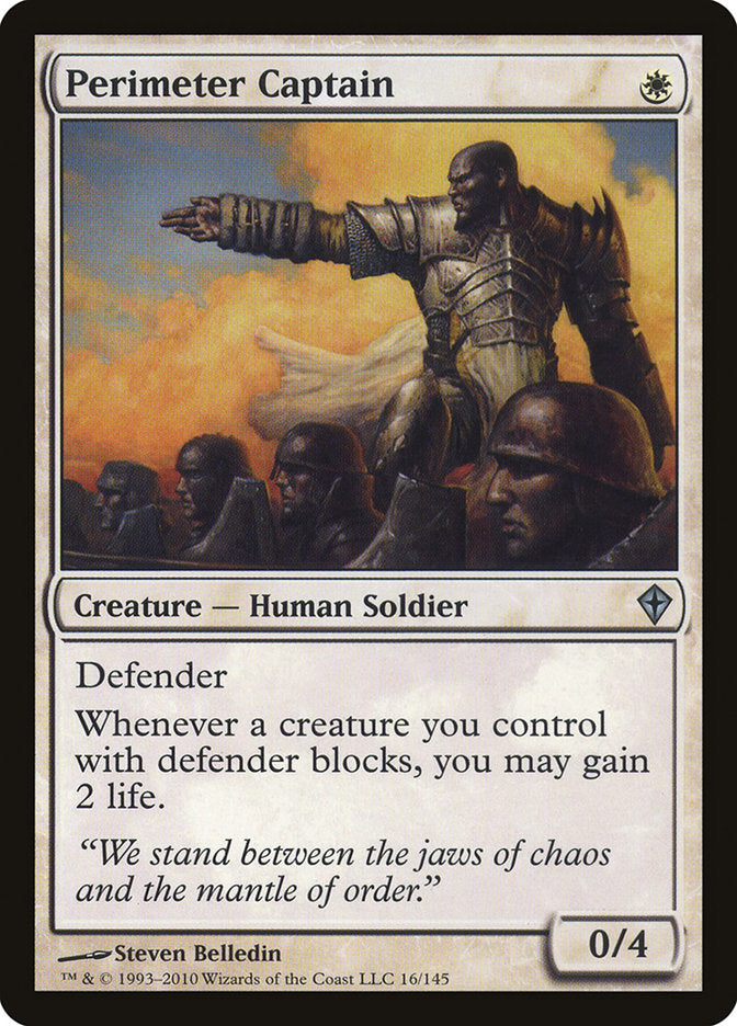 Perimeter Captain - (Foil): Worldwake