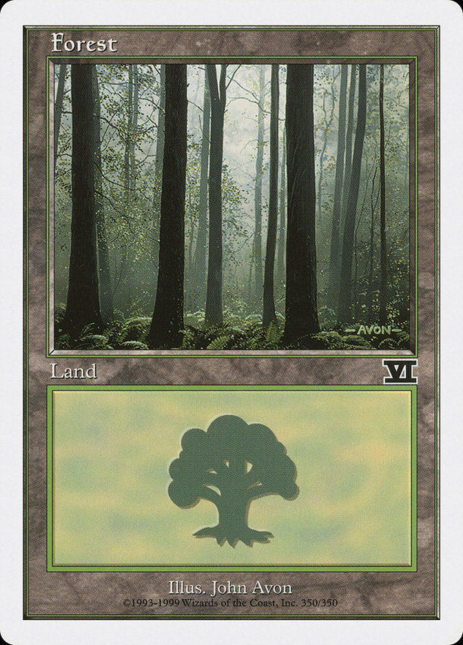 Forest (#350): Classic Sixth Edition