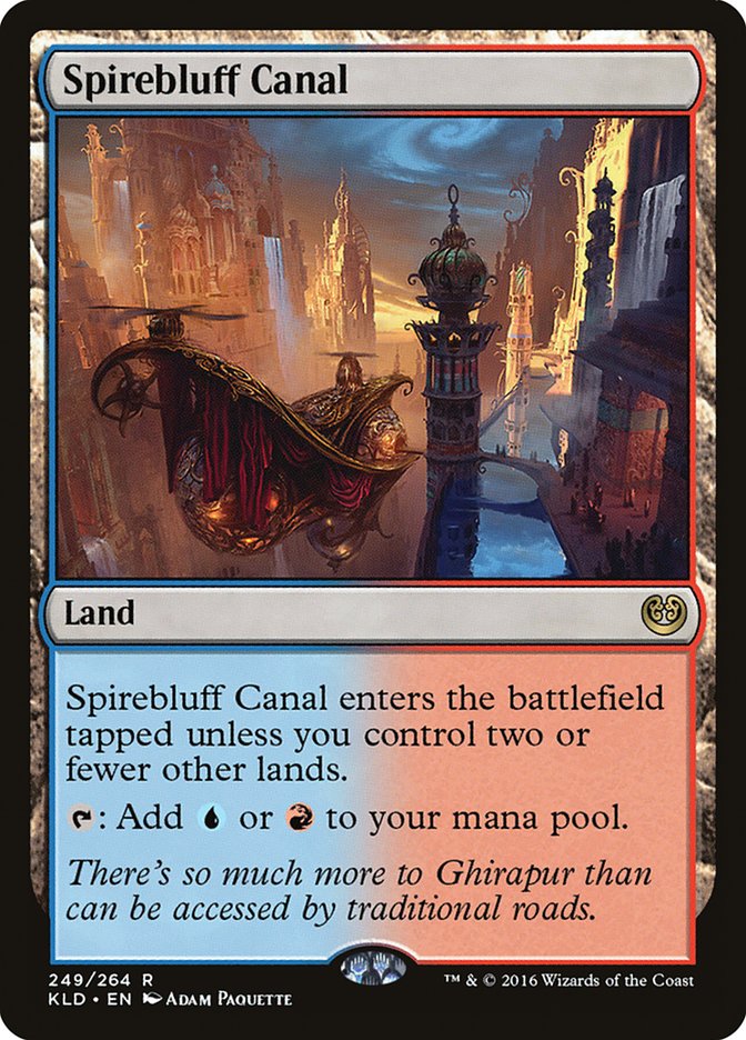 Spirebluff Canal - (Foil): Kaladesh