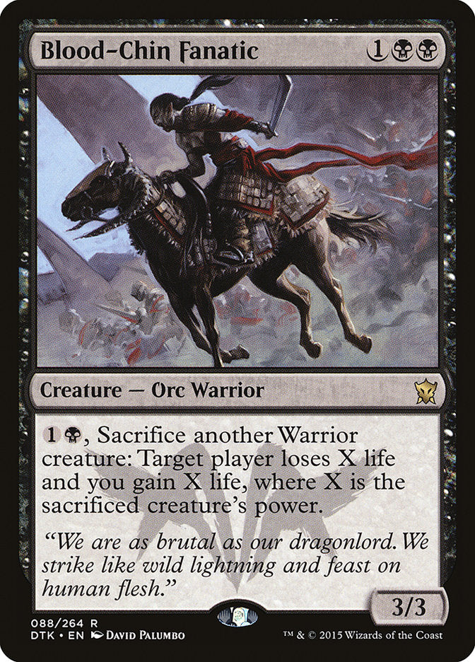 Blood-Chin Fanatic - (Foil): Dragons of Tarkir