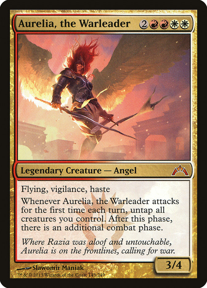 Aurelia, the Warleader - (Foil): Gatecrash