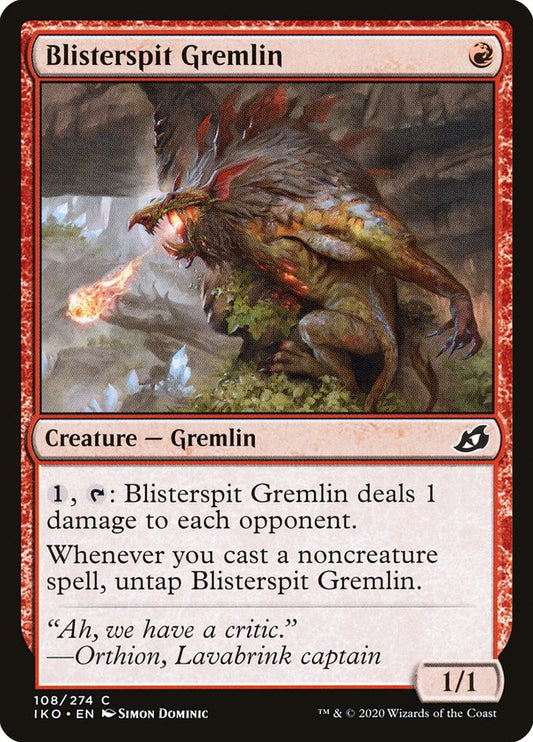Blisterspit Gremlin - (Foil): Ikoria: Lair of Behemoths