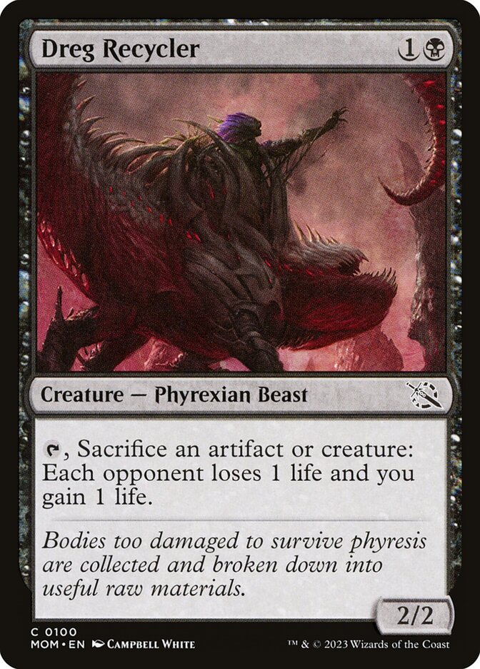 Dreg Recycler - (Foil): March of the Machine