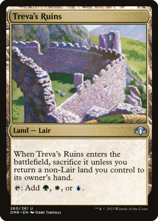 Treva's Ruins - (Foil): Dominaria Remastered