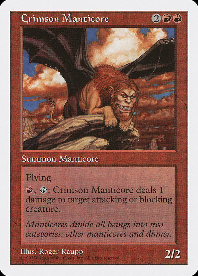 Crimson Manticore: Fifth Edition
