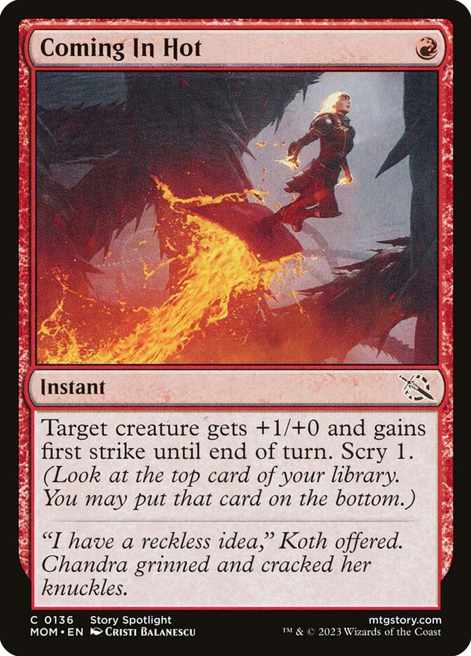 Coming In Hot: March of the Machine