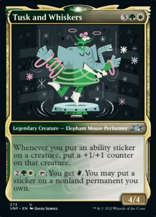 Tusk and Whiskers (Showcase) - (Foil): Unfinity