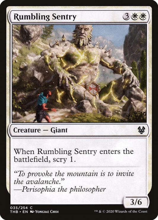 Rumbling Sentry: Theros Beyond Death