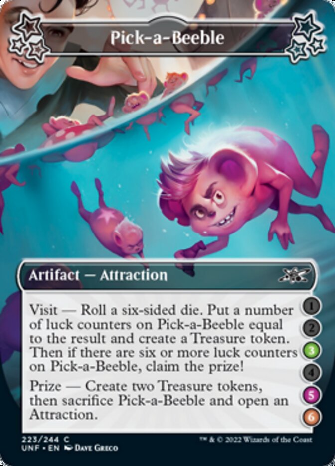 Pick-a-Beeble (3/5/6) - (Foil): Unfinity