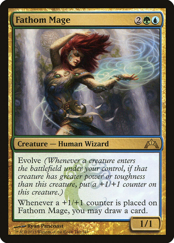 Fathom Mage - (Foil): Gatecrash