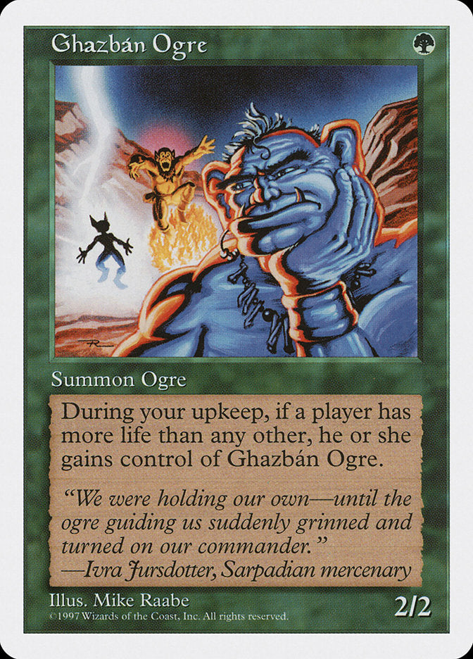 Ghazbán Ogre: Fifth Edition