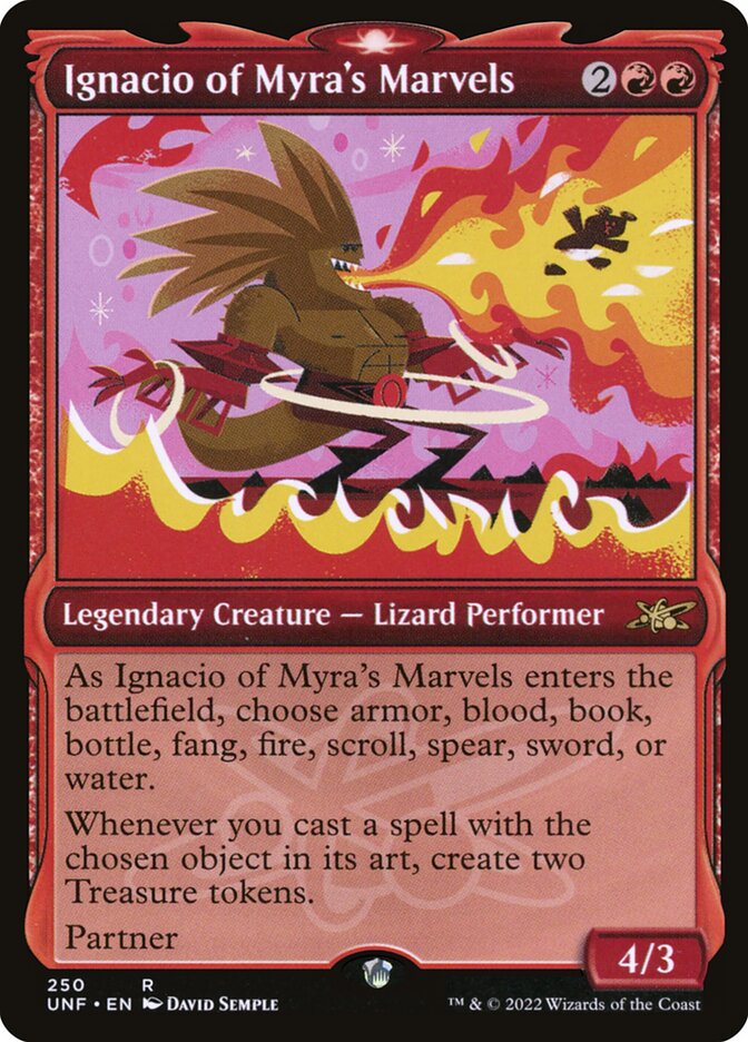 Ignacio of Myra's Marvels (Showcase): Unfinity