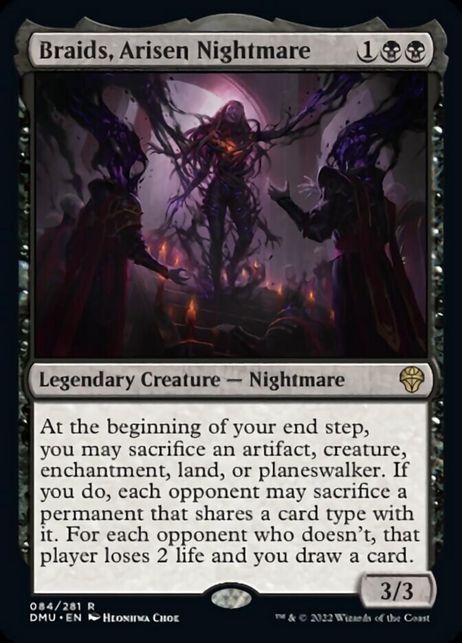 Braids, Arisen Nightmare - (Foil): Dominaria United