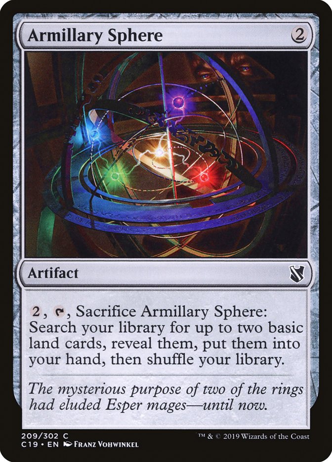 Armillary Sphere: Commander 2019
