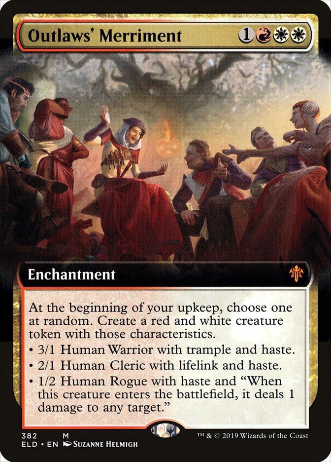 Outlaws' Merriment (Extended Art): Throne of Eldraine