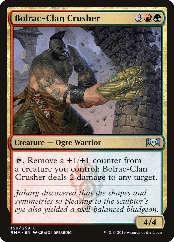 Bolrac-Clan Crusher - (Foil): Ravnica Allegiance