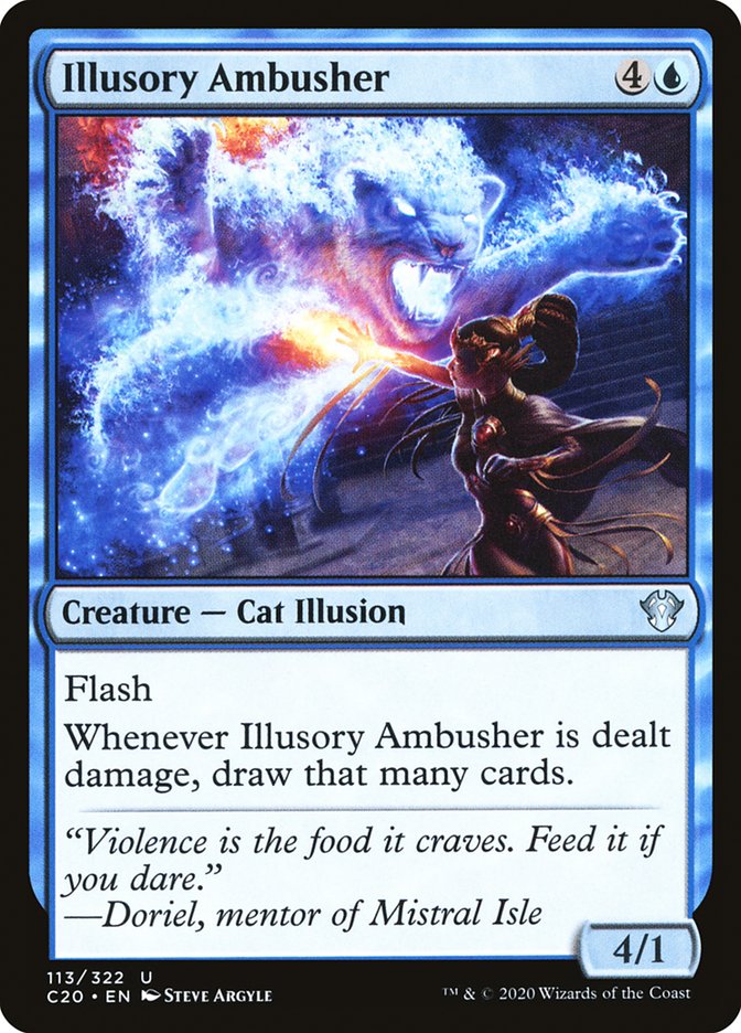 Illusory Ambusher: Commander 2020