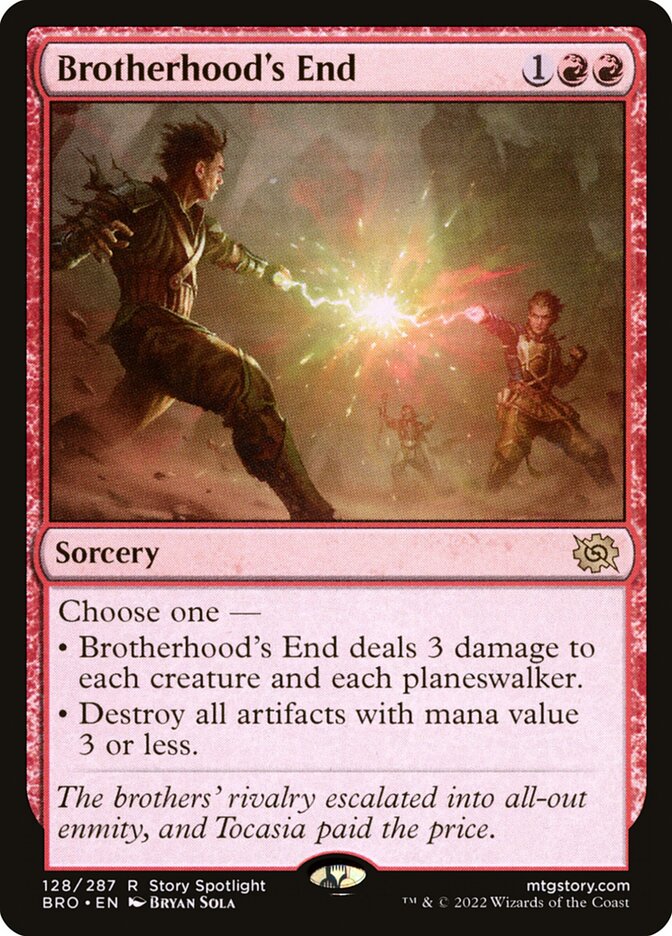 Brotherhood's End - (Foil): The Brothers' War
